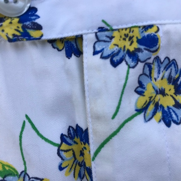 NWT On Your Mark Floral Print Women’s Golf Shorts sized 16. 100% Cotton - Picture 6 of 11